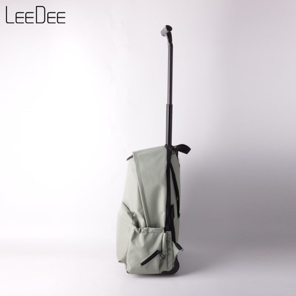 LE250307 Green Light Colored Wheeled Backpack - 图片 6