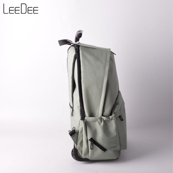 LE250307 Green Light Colored Wheeled Backpack - 图片 10