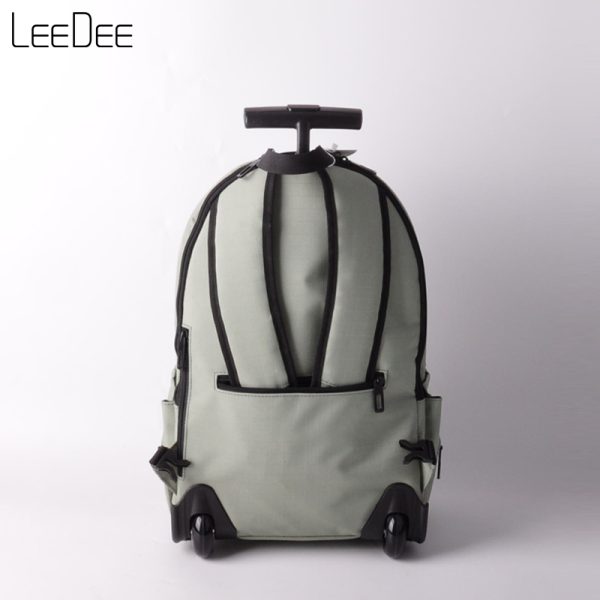 LE250307 Green Light Colored Wheeled Backpack - 图片 11