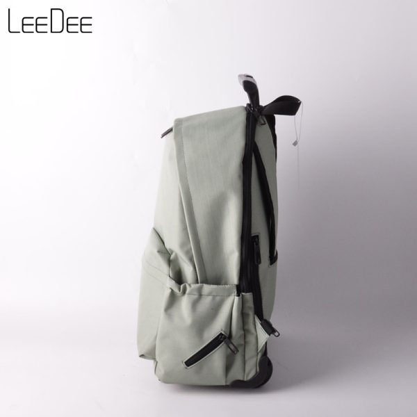 LE250307 Green Light Colored Wheeled Backpack - 图片 12