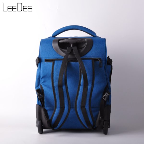 LE250409 Navy Minimalist Trolley Backpack - 图片 6
