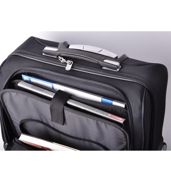 Chrome Electroplating Trolley Case for Businessmen - 图片 5