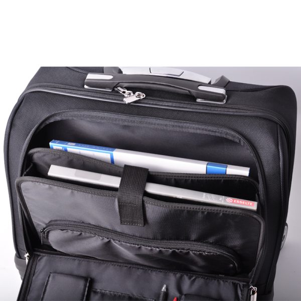 Chrome Electroplating Trolley Case for Businessmen - 图片 6