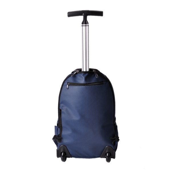 LE250307 Blue Dark Colored Wheeled Backpack - 图片 10