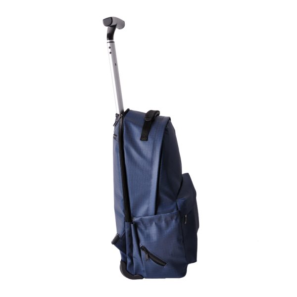 LE250307 Blue Dark Colored Wheeled Backpack - 图片 11