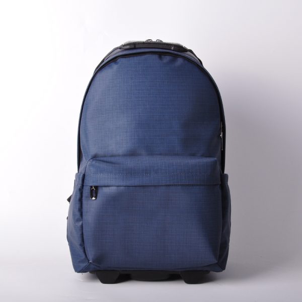 LE250307 Blue Dark Colored Wheeled Backpack - 图片 2