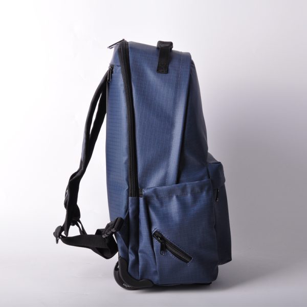 LE250307 Blue Dark Colored Wheeled Backpack - 图片 5